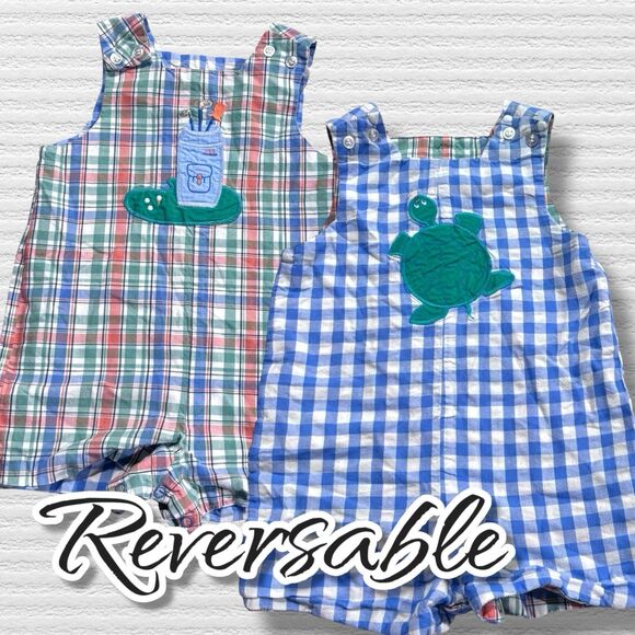 Other - The Bailey Boys Reversable Turtle Golf Clubs Plaid 2t